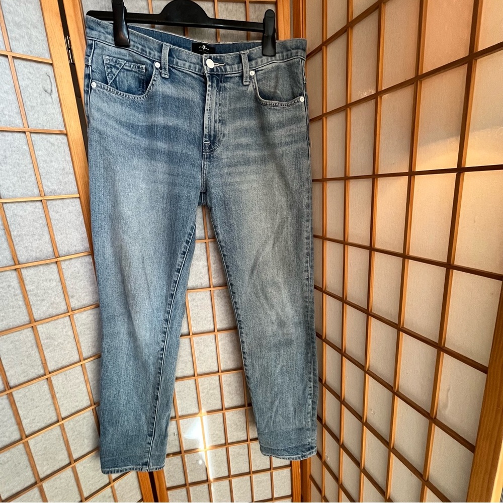 7 for All Mankind Peggi straight leg high waisted Jean 30